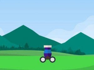 Colorful Bounce Platform Challenge