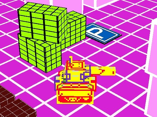 Yellow Cart Parking Puzzle