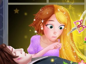 Long Hair Princess Rescue Prince Online Puzzle Game