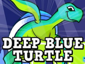 Deep Blue Turtle Online Arcade Game
