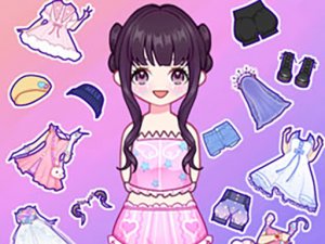 Doll Makeup Dress ASMR Online Dress-Up Game