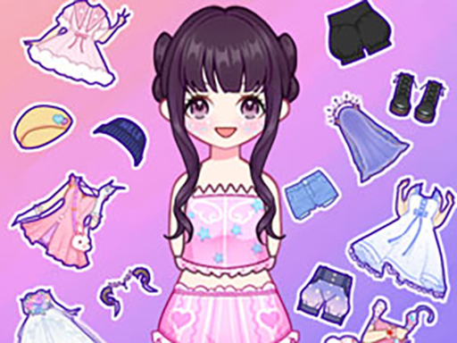 Doll Style Dress Up Puzzle