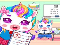Mini Town: My Unicorn School Kids Games 2021 Online Game - Kids Education Game
