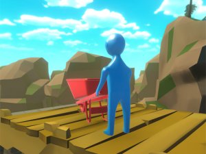 Realistic Wheelbarrow Adventure Arcade Game