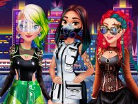 Cyberpunk City Fashion Dress Up Game - Dress Up Game