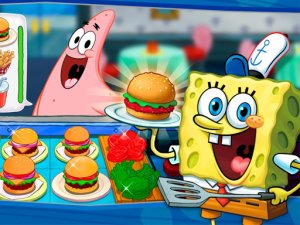 SpongeBob Cook: Restaurant Management & Food Game Online - Cooking Game