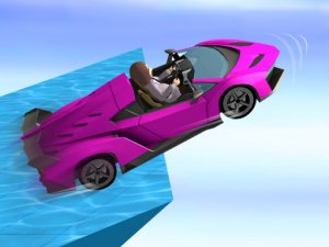 Water Surfer Car Stunt Online Arcade Game