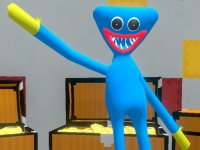 Huggy Survival Parkour Online Arcade Game