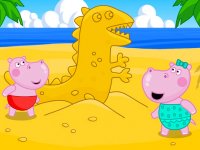 Hippo Beach Adventures Online Game for Kids
