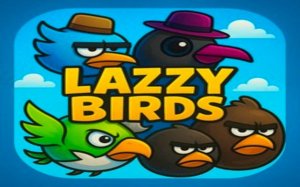 Lazzy Birds Online Physics Puzzle Game