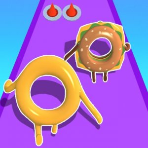 Blob Donut Rush Online Arcade Game