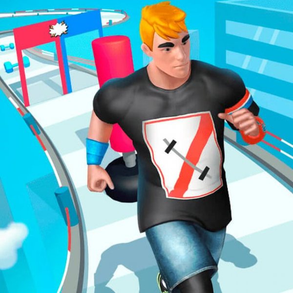 Superhero Rush Runner Game