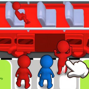 Bus Order 3D Online Puzzle Game - Sorting Puzzle Game