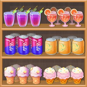 Shelf Sweep Puzzle Game