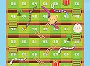 Ladder Chase Family Board Game